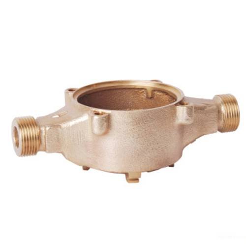 Bộ phận gia công CNC Thân đồng hồ nước đúc bằng đồng thau